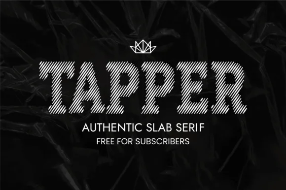 Tapper by Minimalistartstudio β Slab Serif Font
