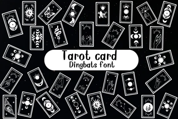 Tarot Card by Nongyao — Dingbats Font