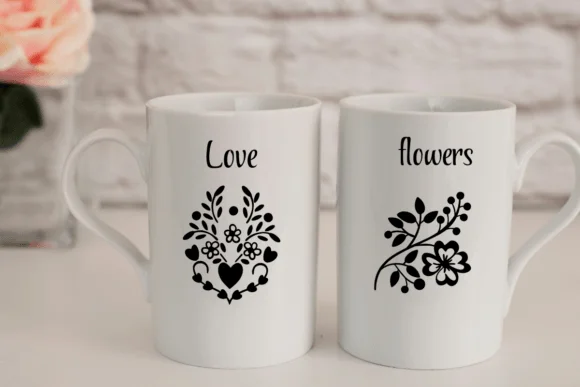 Tattoo Flowers by Nongyao — Dingbats Font — thumbnail 5