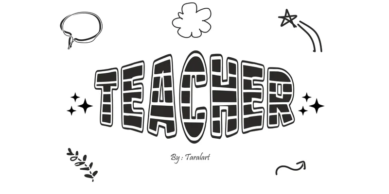 Teacher Font by TaralArt by TaralArt — Decorative Font