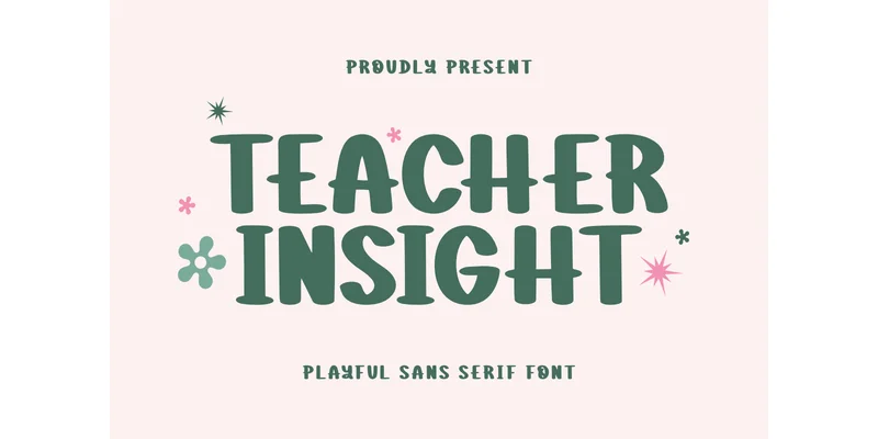 Teacher Insight Font by Funtype Co. — Sans Serif Font