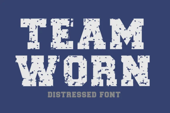 Team Worn by wtl.typography — Slab Serif Font