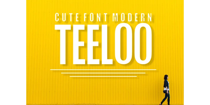 Teeloo Font by mhd.usman00 — Display Font