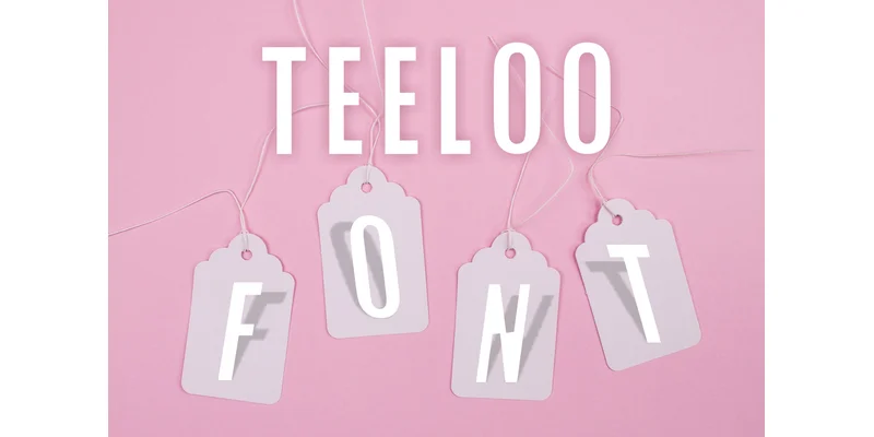 Teeloo Font by mhd.usman00 — Display Font — thumbnail 3