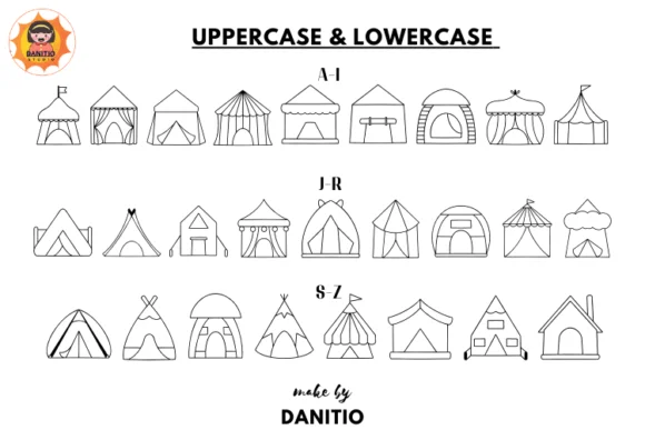 Tent by danita.kukkai — Dingbats Font — thumbnail 2