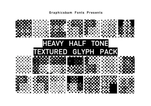 Texture Glyphs by GraphicsBam Fonts — Dingbats Font