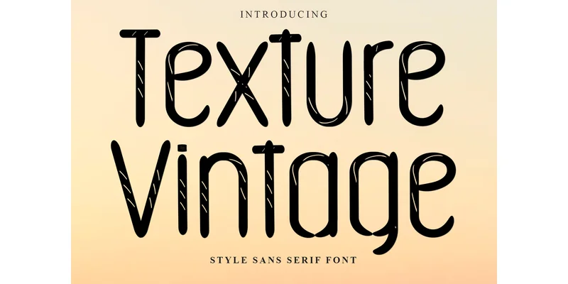 Texture Vintage Font by Inermedia STUDIO — Display Font