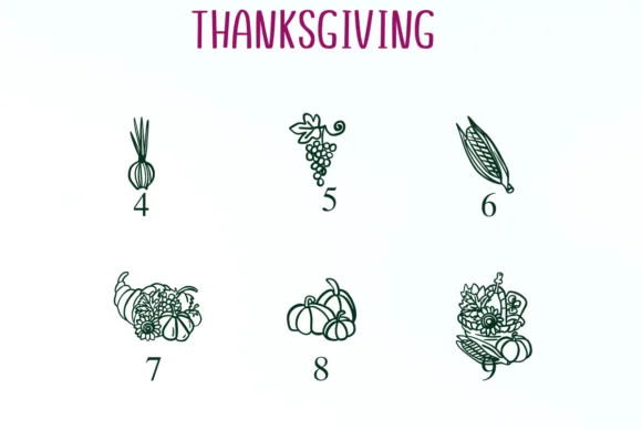 Thanksgiving by Nongyao — Dingbats Font — thumbnail 4