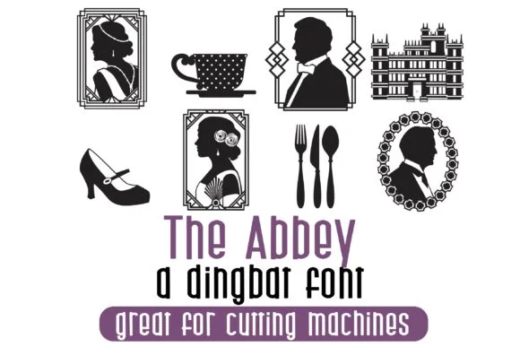 The Abbey by Illustration Ink — Dingbats Font