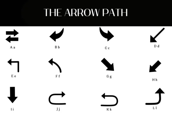The Arrow Path by Heartcraft Atelier — Dingbats Font — thumbnail 2