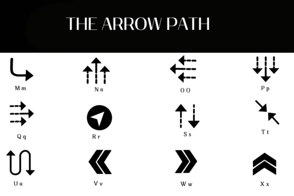 The Arrow Path by Heartcraft Atelier — Dingbats Font — thumbnail 3