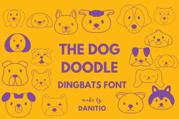 The Dog by danita.kukkai — Dingbats Font