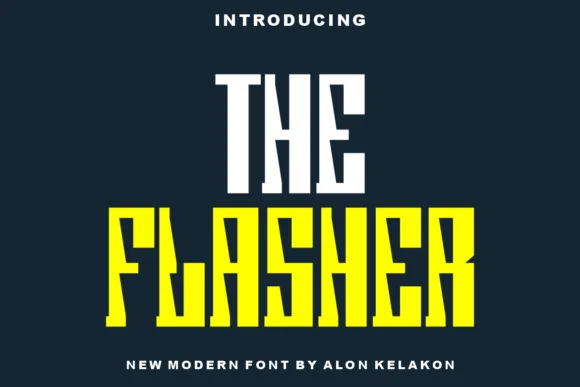 The Flasher by alonkelakon — Slab Serif Font