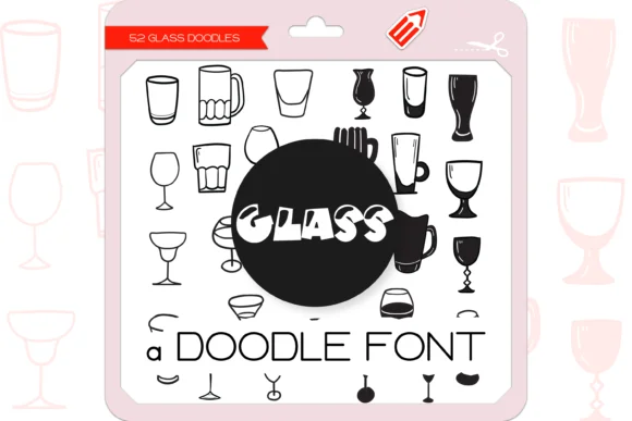 The Glass by WADLEN — Dingbats Font