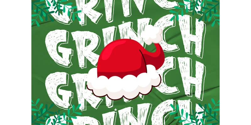The Grinch Scribble Font by Patlot Digital.Studio — Display Font — thumbnail 8