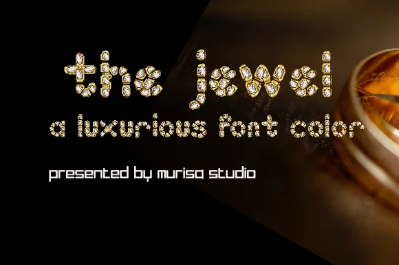 The Jewel by murisa.studio — Color Fonts Font