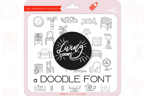 The Living Room by WADLEN — Dingbats Font