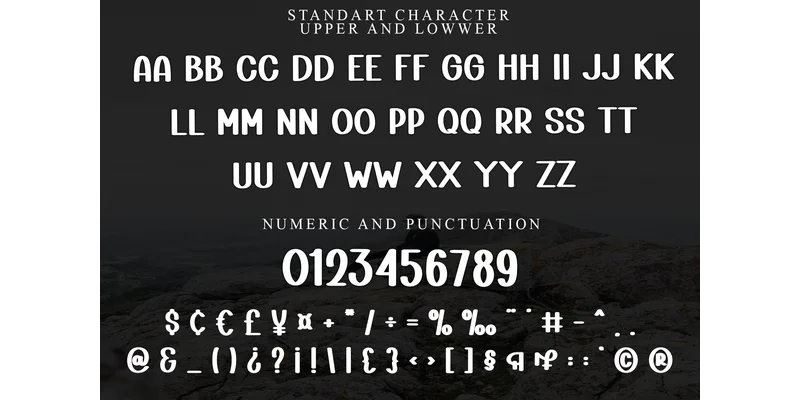 The Simple Font by FreshTypeINK — Display Font — thumbnail 7