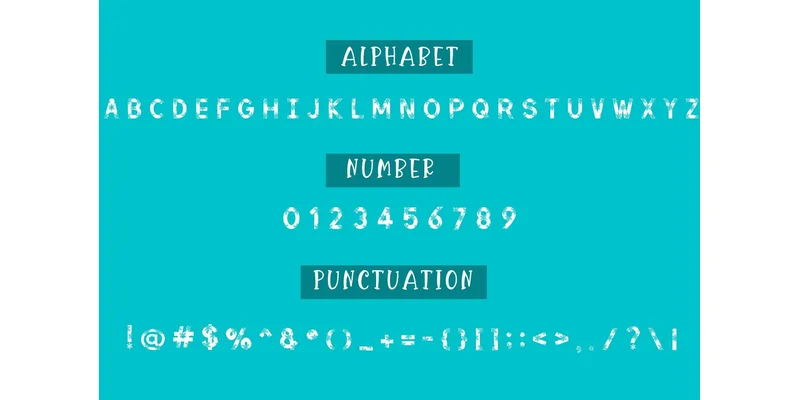 The Snowflake Font by Brown Cupple Fonts by Brown Cupple Fonts — Decorative Font — thumbnail 2