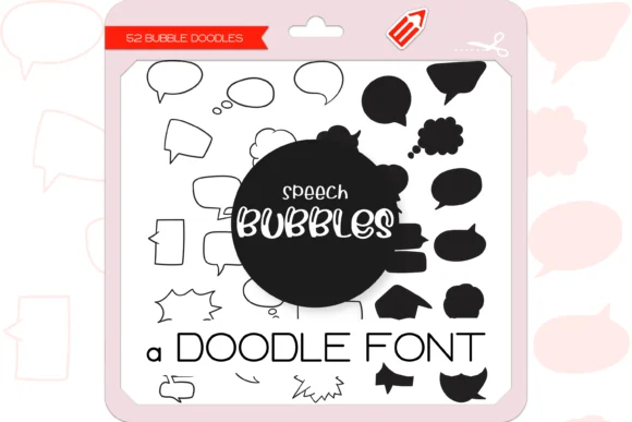 The Speech Bubbles by WADLEN — Dingbats Font