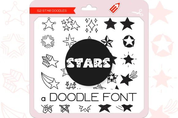 The Stars by WADLEN — Dingbats Font