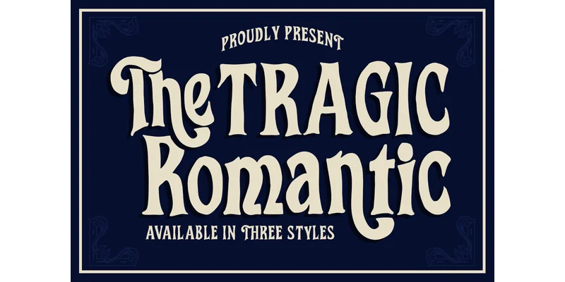 The Tragic Romantic Font by Youngtype — Display Font