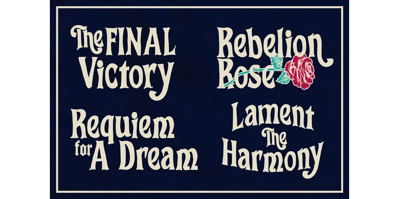 The Tragic Romantic Font by Youngtype — Display Font — thumbnail 5