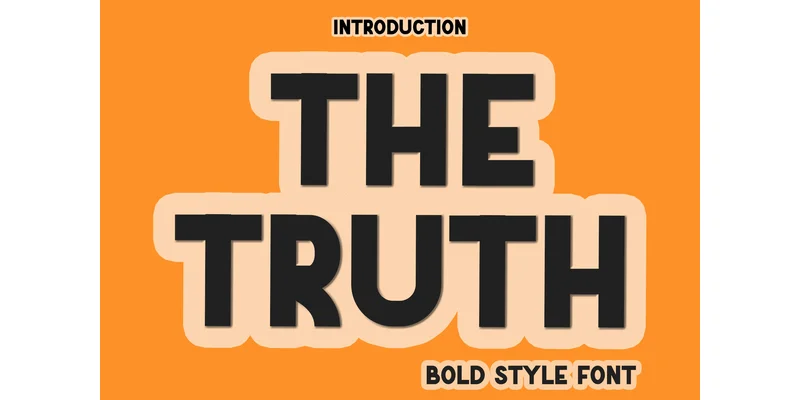 The Truth Font by Inermedia STUDIO — Display Font