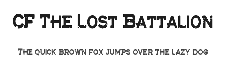 CF The Lost Battalion