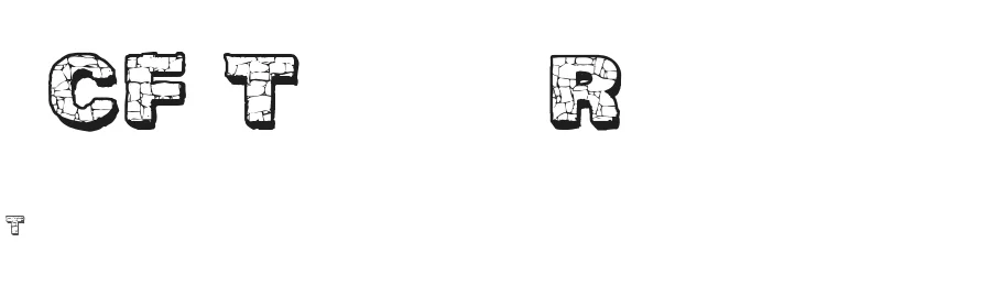 CF The Rock by Cloutierfontes — Decorative Font
