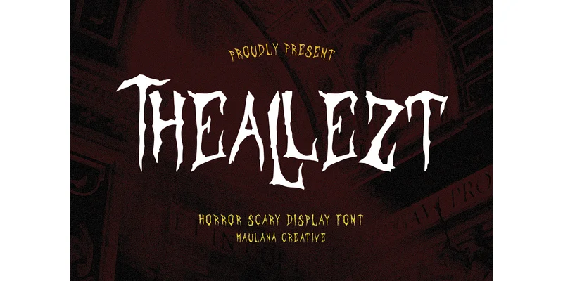 Theallezt Font by Maulana Creative by Maulana Creative — Blackletter Font