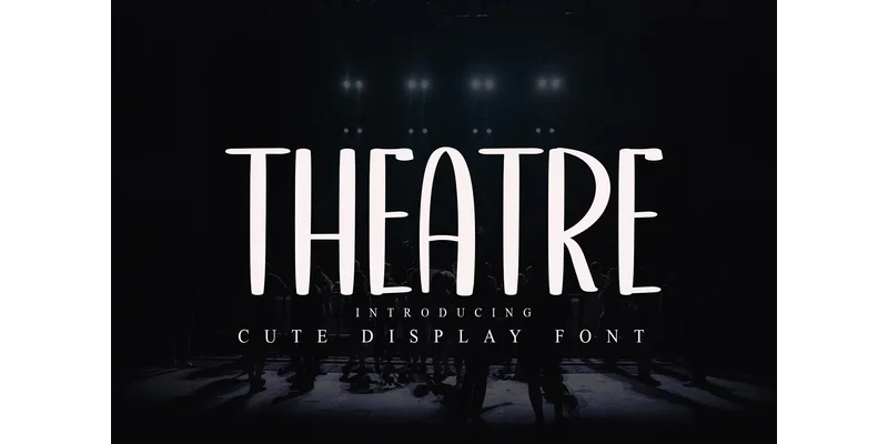 Theatre Font by PiPi Creative — Display Font