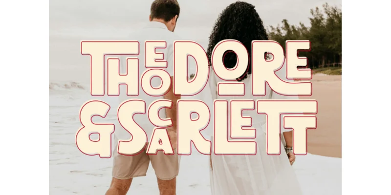 Theodore and Scarlett Font by Keithzo (7NTypes) — Display Font — thumbnail 7