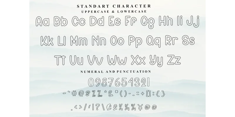 Thick Bubble Font by PiPi Creative — Display Font — thumbnail 5