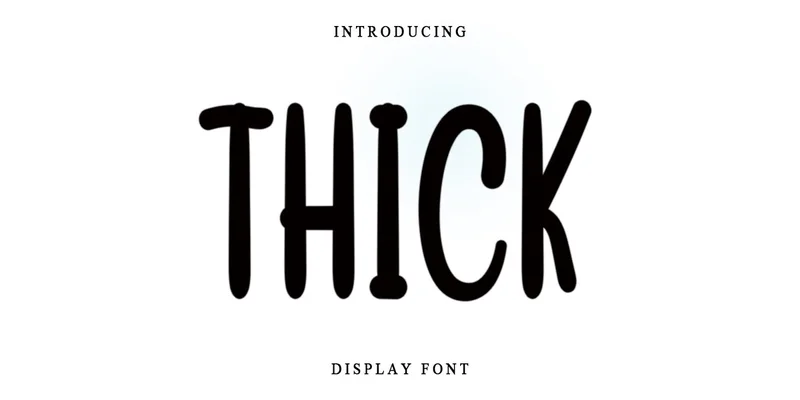 Thick Font by Inermedia STUDIO — Sans Serif Font