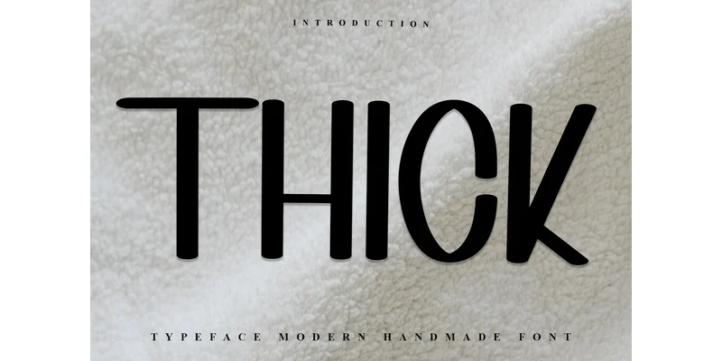 Thick Font by Inermedia STUDIO — Sans Serif Font