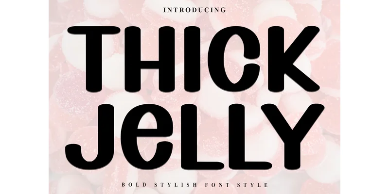Thick Jelly Font by Inermedia STUDIO — Display Font