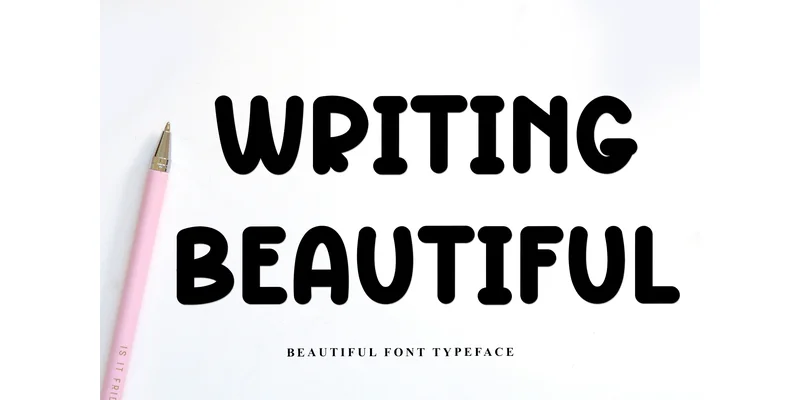 Thick Monkey Font by FreshTypeINK — Display Font — thumbnail 4