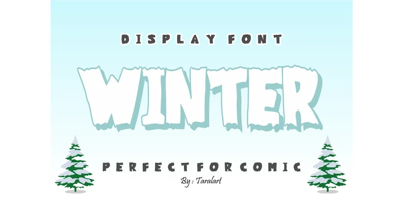 Thick Type Font by TaralArt — Display Font — thumbnail 4