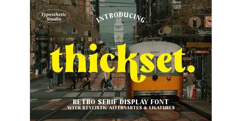Thickset Font by Typesthetic Studio — Display Font