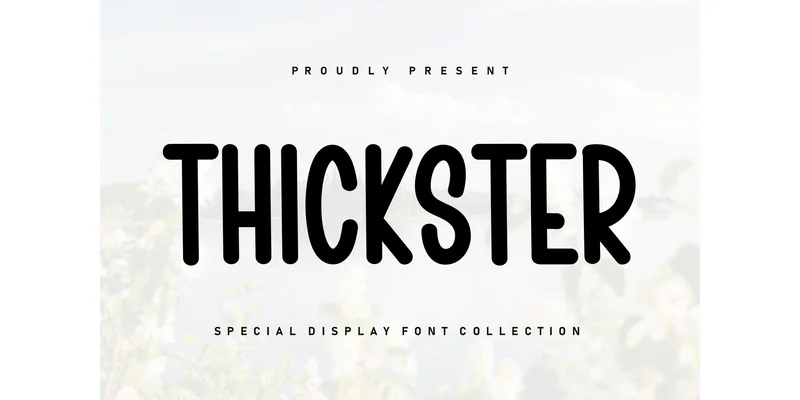 Thickster Font by ArtLine Design — Display Font