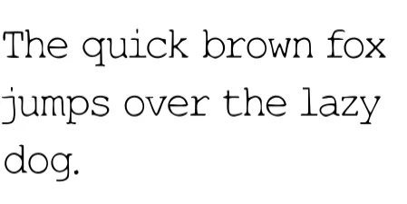 Thin Typewriter by OWPictures — Slab Serif Font — thumbnail 7