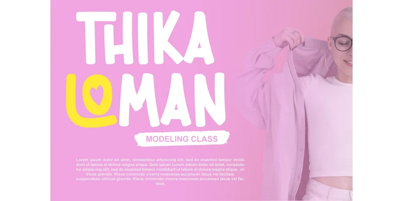 Think Love Font by 21Design — Display Font — thumbnail 2