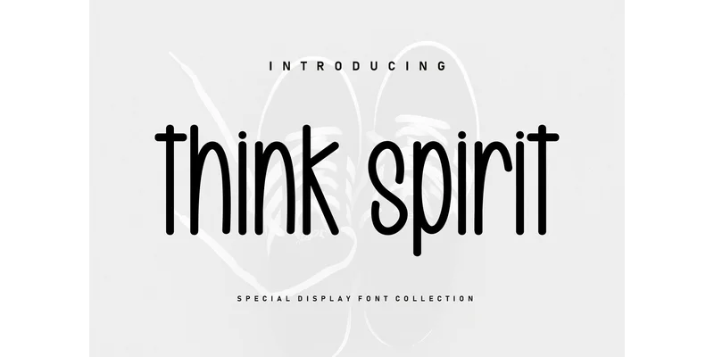 Think Spirit Font by KC Production — Display Font