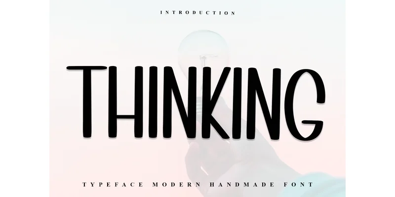 Thinking Font by Inermedia STUDIO — Sans Serif Font