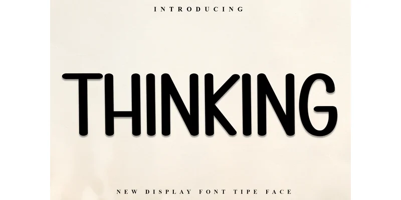 Thinking Font by PiPi Creative — Sans Serif Font