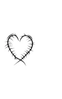 Thorns Micronesian Tribal Heart by MOMAT THIRTYONE — Dingbats Font — thumbnail 3