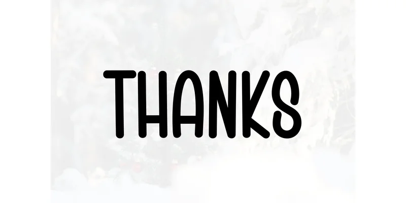 Thursday Snow Font by KC Production — Display Font — thumbnail 5
