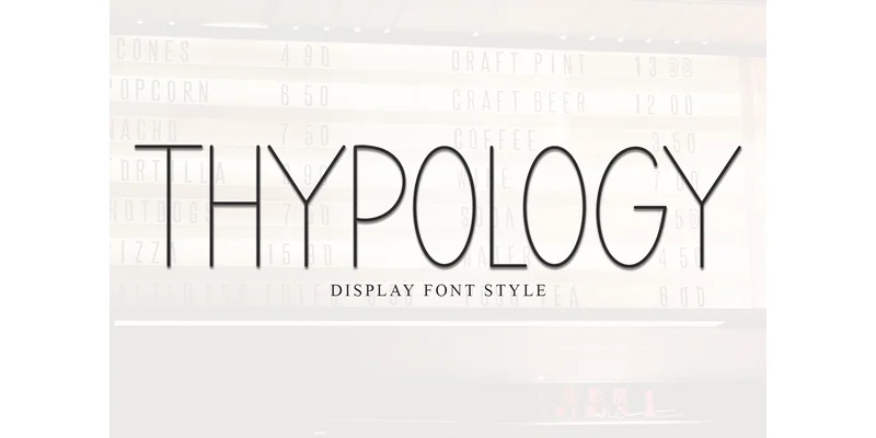 Thypology Font by Inermedia STUDIO — Sans Serif Font