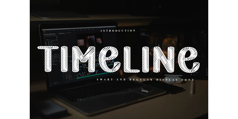 Timeline Font by FreshTypeINK — Display Font